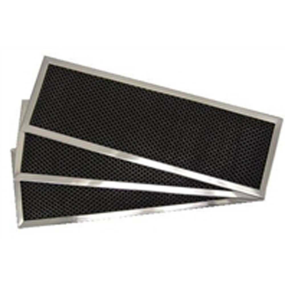 Postfiltre plissé au charbon - lot de 3