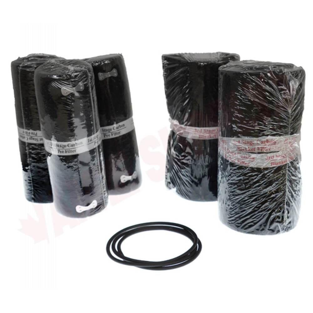 Kit de filtres annuels Standard pour filtres HEPA moulés de 8" ou 16"