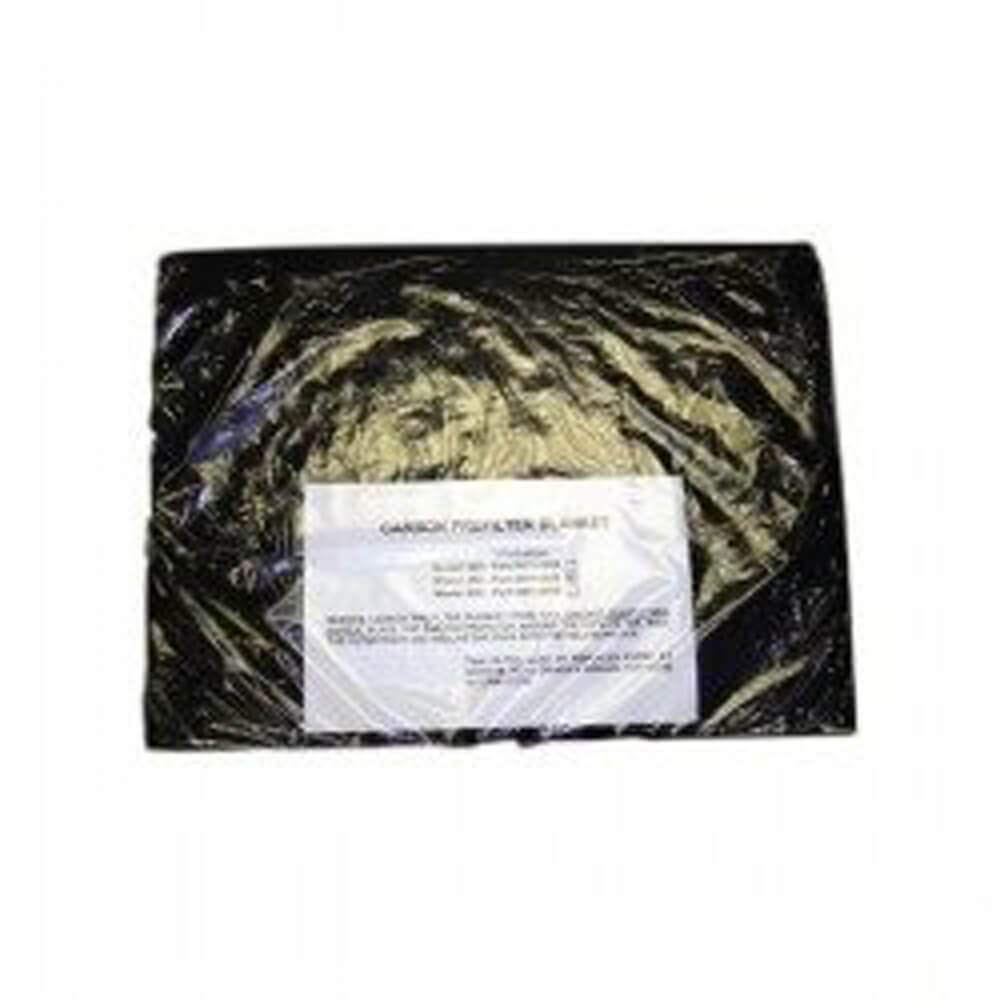 Nappe de post-filtre interne en carbone